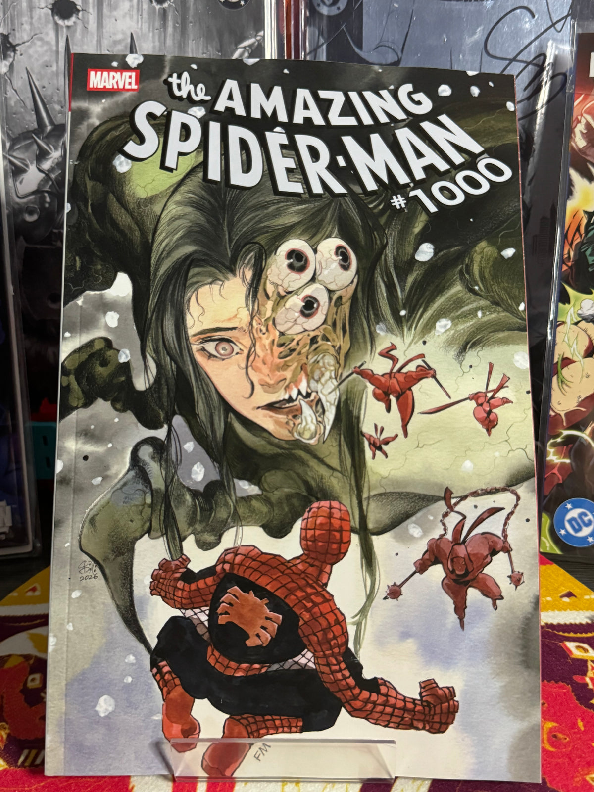 AMAZING SPIDER-MAN #1000 PEACH MOMOKO & FRANK MILLER VARIANT