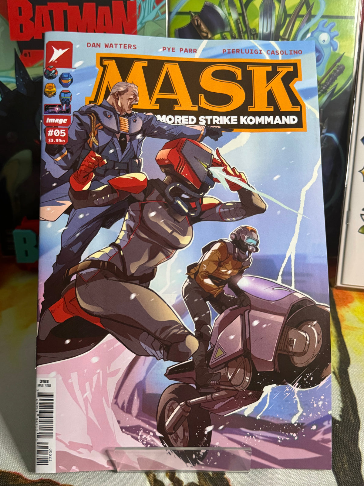 MASK #5 CVR B KARL KERSCHL CONNECTING VAR
