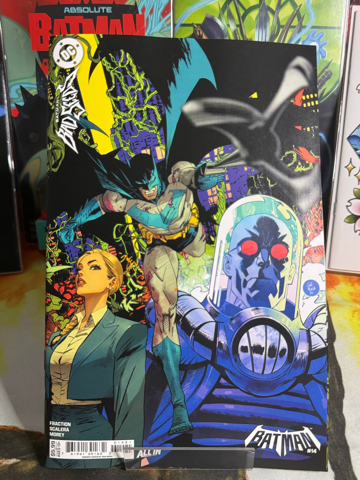 BATMAN #14 CVR B DAN MORA CARD STOCK VAR (BATMAN BAD SEEDS)
