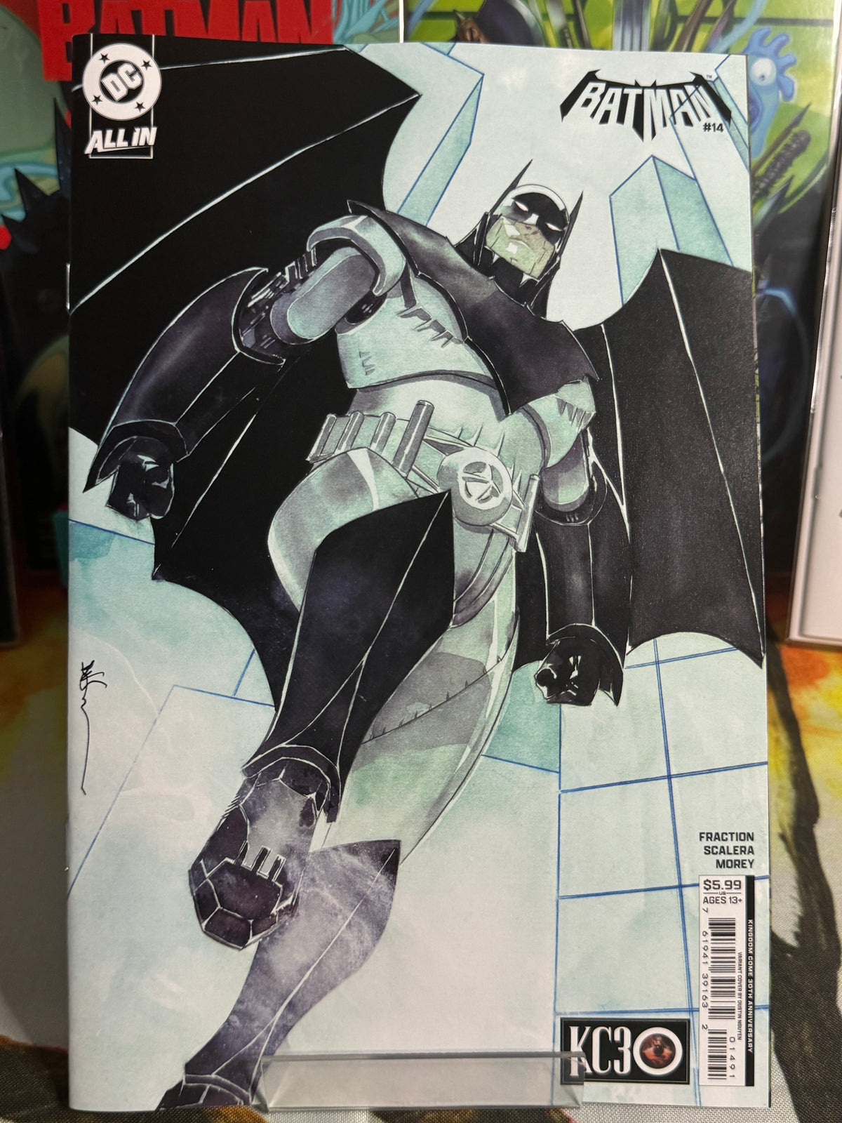 BATMAN #14 CVR H DUSTIN NGUYEN KINGDOM COME 30TH ANNIVERSARY CARD STOCK VAR (BATMAN BAD SEEDS)