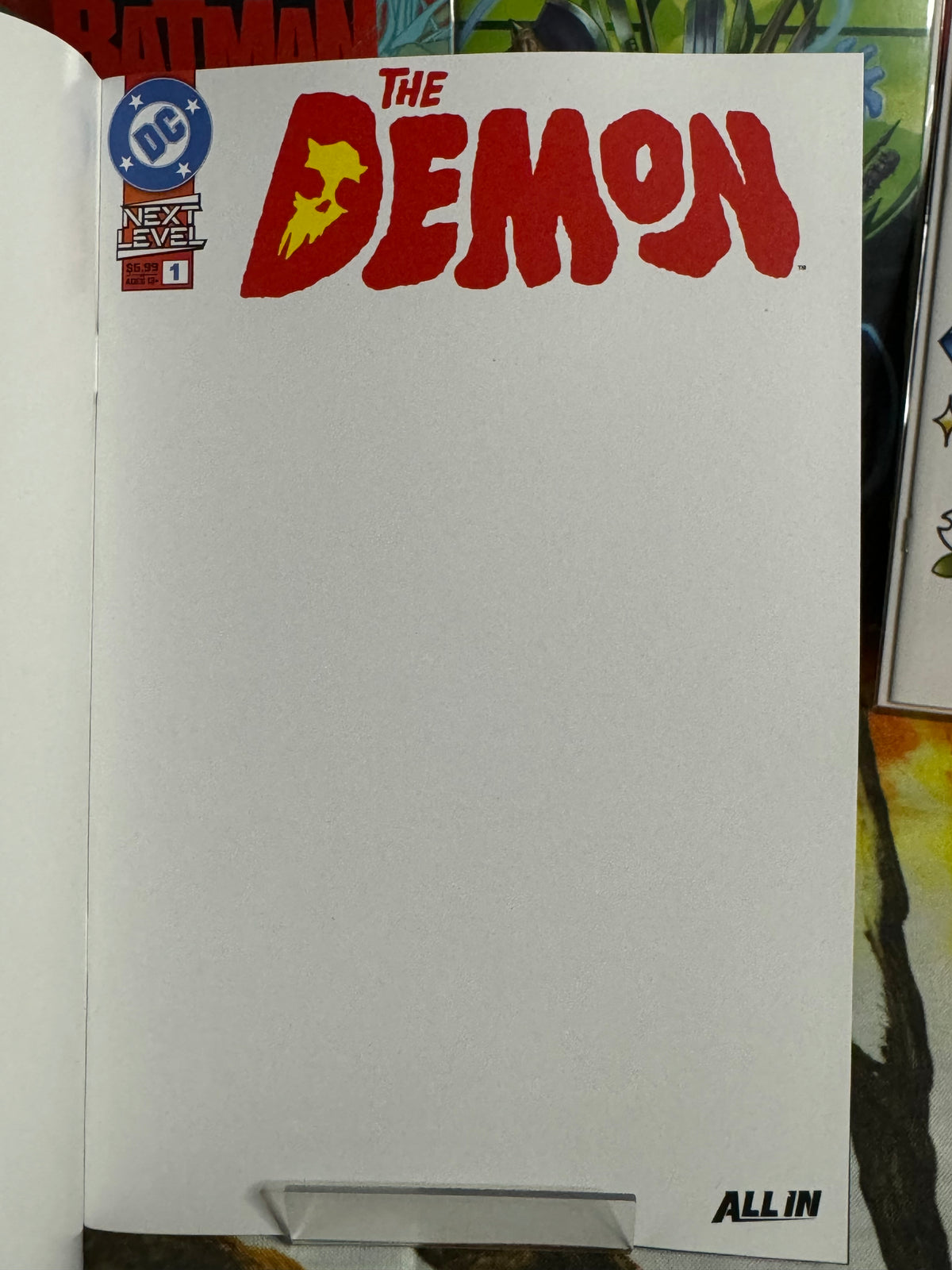 DEMON #1 CVR F BLANK CARD STOCK VAR