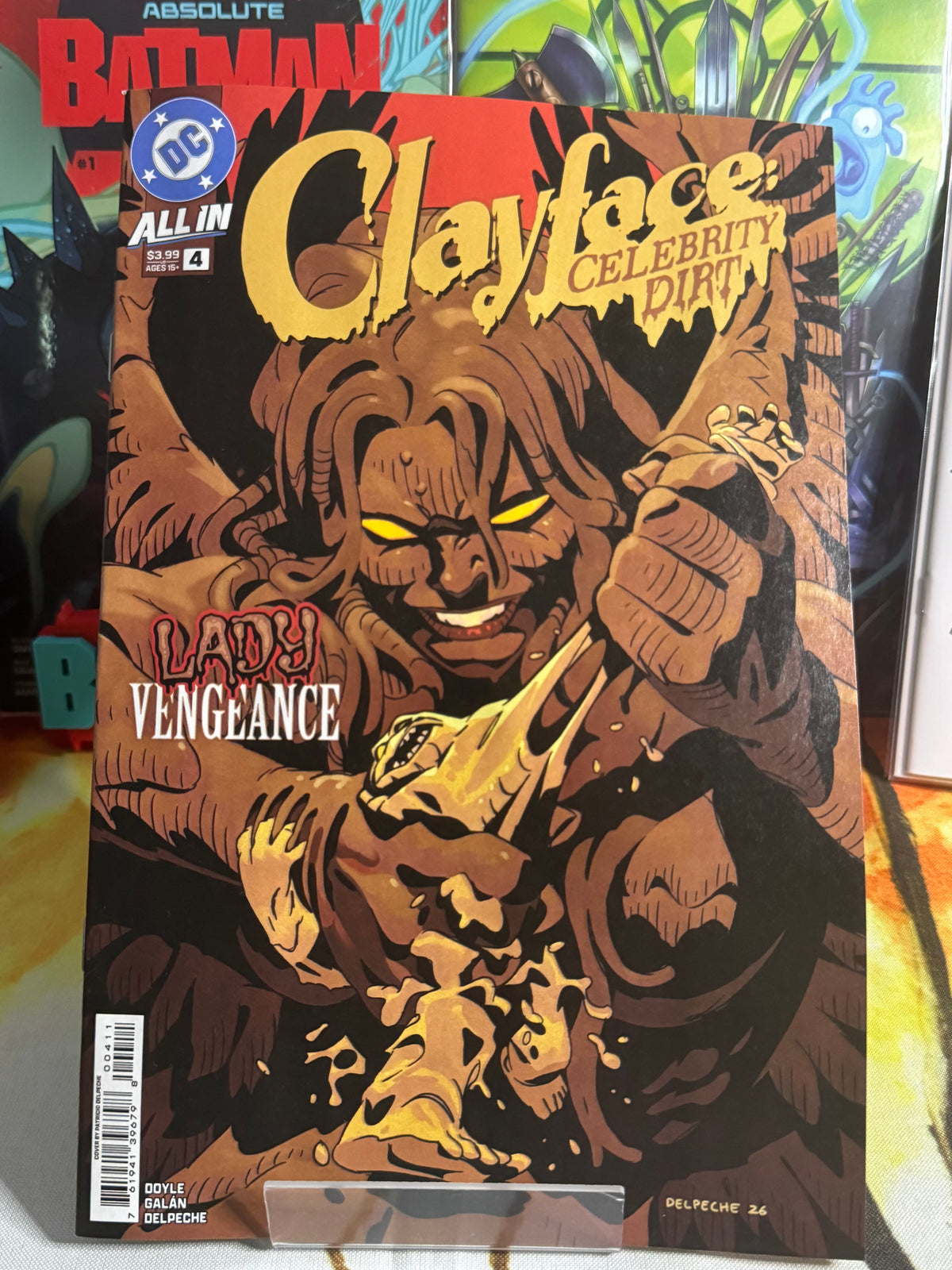 CLAYFACE CELEBRITY DIRT #4 (OF 6) CVR A