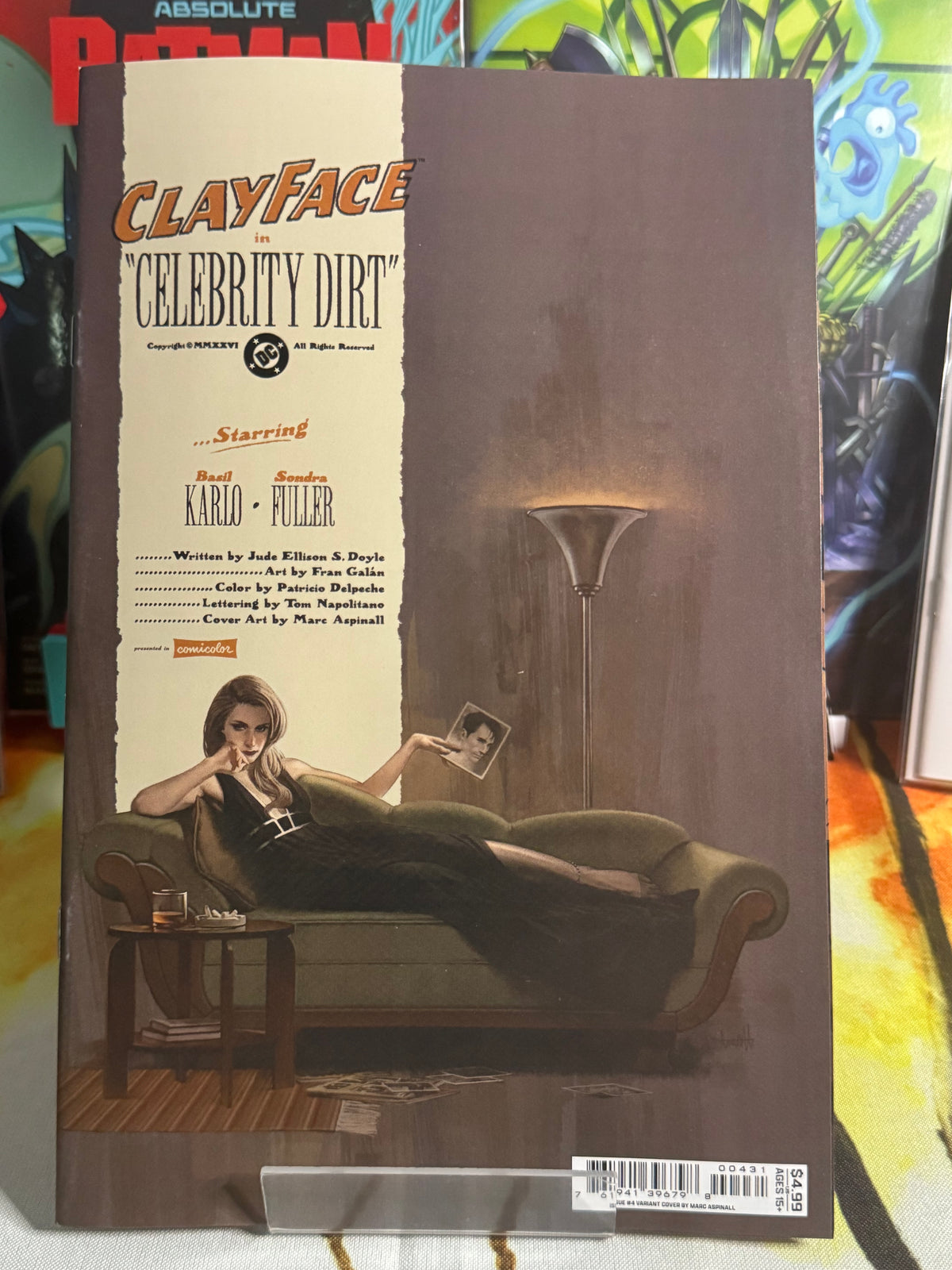 CLAYFACE CELEBRITY DIRT #4 (OF 6) CVR C