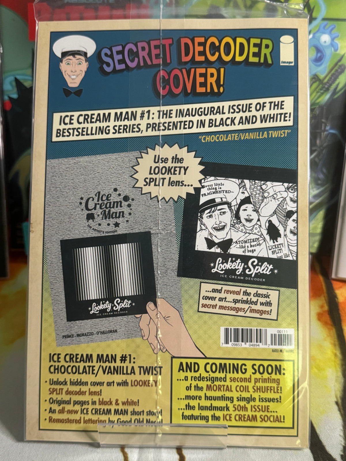ICE CREAM MAN #1 CHOCOLATE VANILLA TWIST EDITION