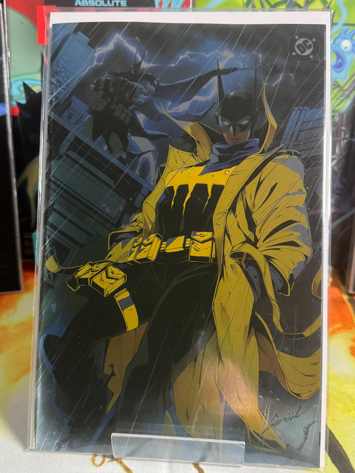 ABSOLUTE BATMAN #24 GODTAIL NYCC EXCLUSIVE VIRGIN FOIL LTD 1000