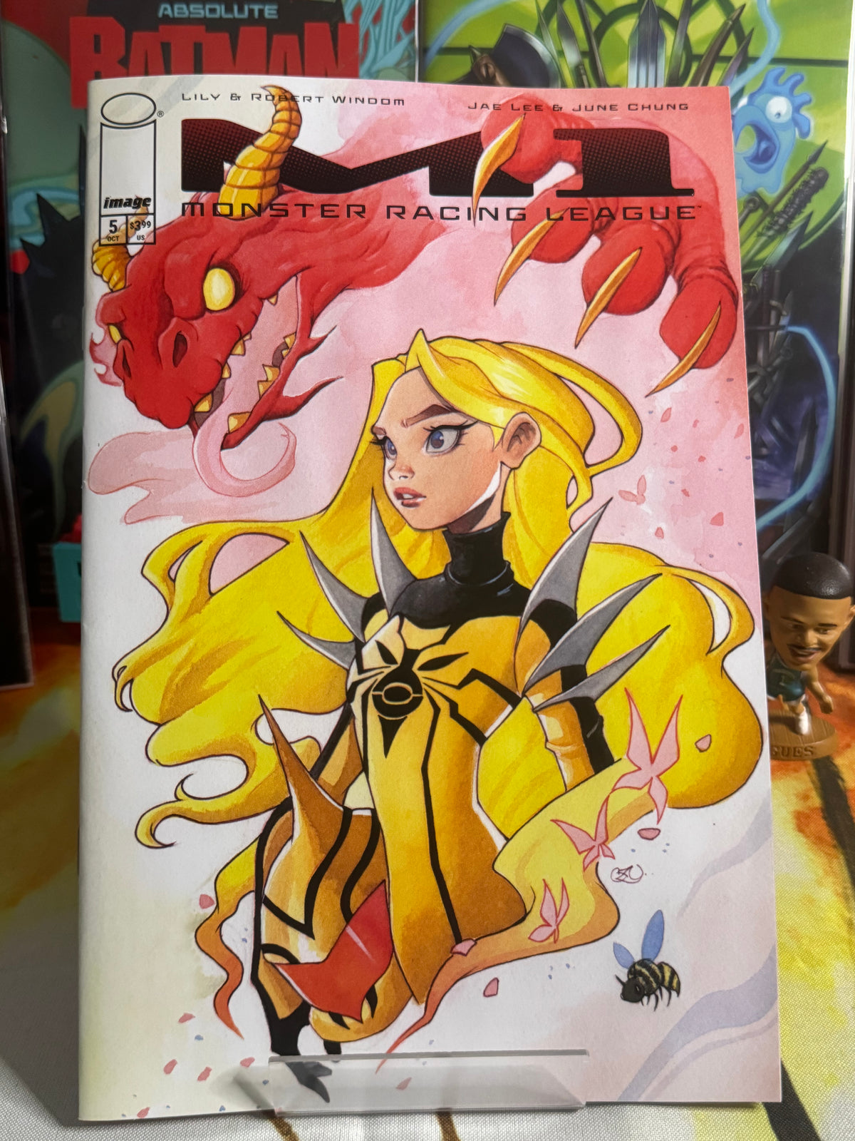 M1 MONSTER RACING LEAGUE #5 CVR B CHRISSIE ZULLO VARIANT