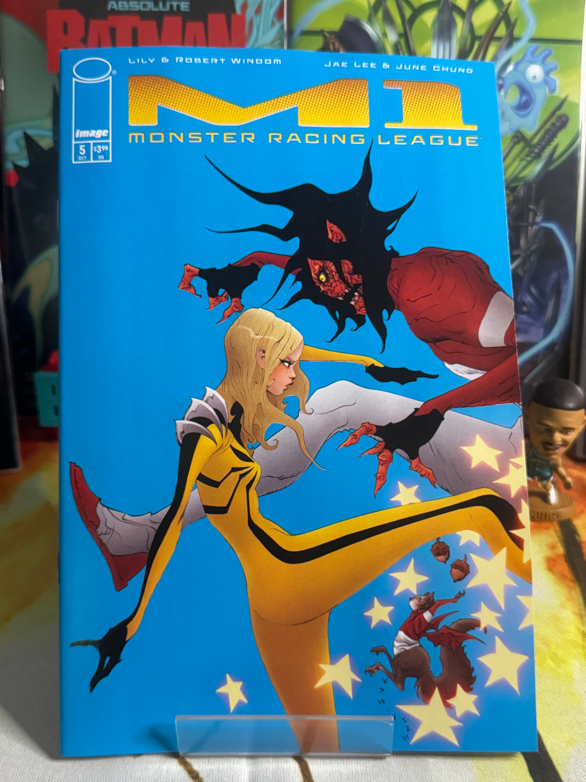 M1 MONSTER RACING LEAGUE #5 CVR A JAE LEE