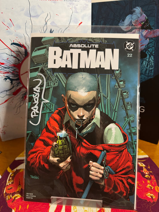 Absolute Batman #22 signed by Dan Panosian