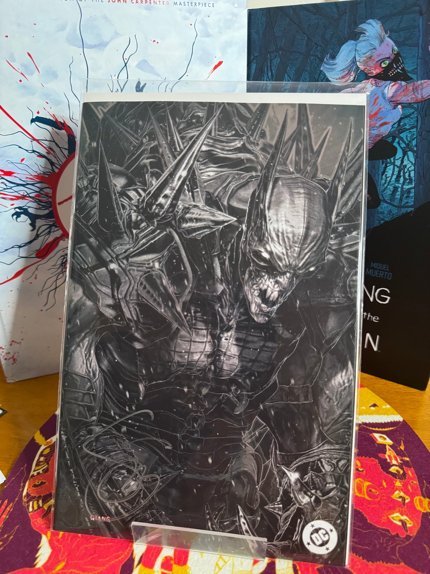 Absolute Batman #22 John Giang full art variant signed by Scott Snyder
