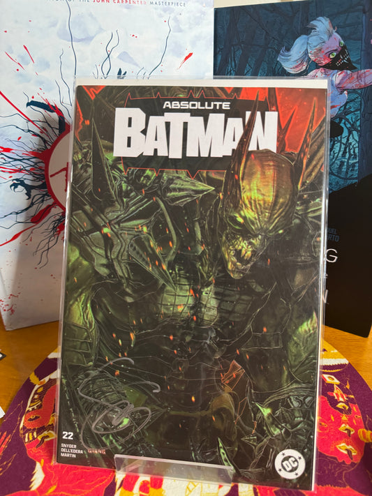 Absolute Batman #22 John Giang exclusive variant, signed by Scott Snyder
