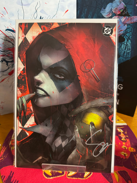 Absolute Batman #22 Ivan Tao full art variant, signed by Scott Snyder