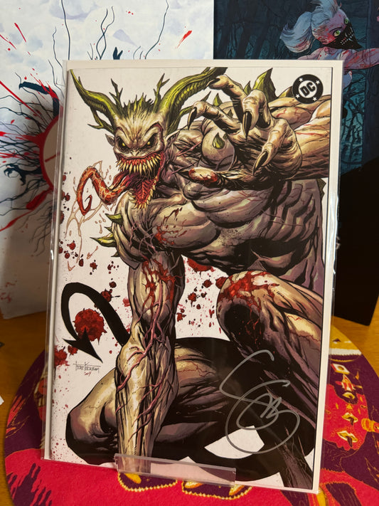 Absolute Batman #22 Tyler Kirkham full art variant signed by Scott Snyder