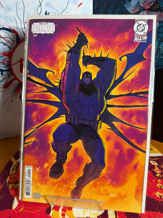 Absolute Batman #21 1:25 incentive ratio