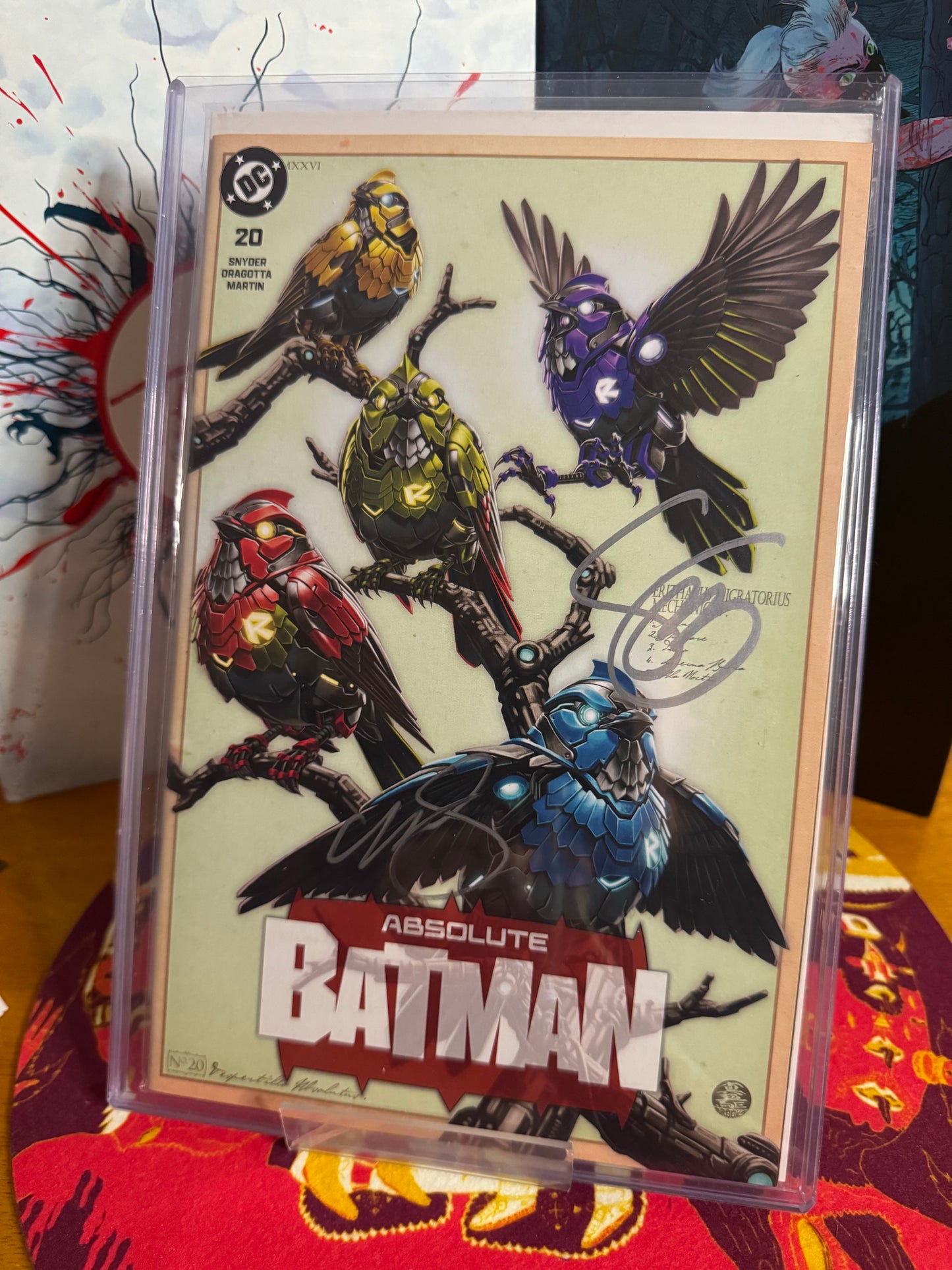 Absolute Batman #20 Mark Brooks exclusive variant double signed by Mark Brooks and Scott Snyder
