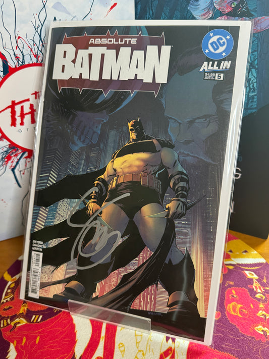 Absolute Batman #5 signed by Scott Snyder
