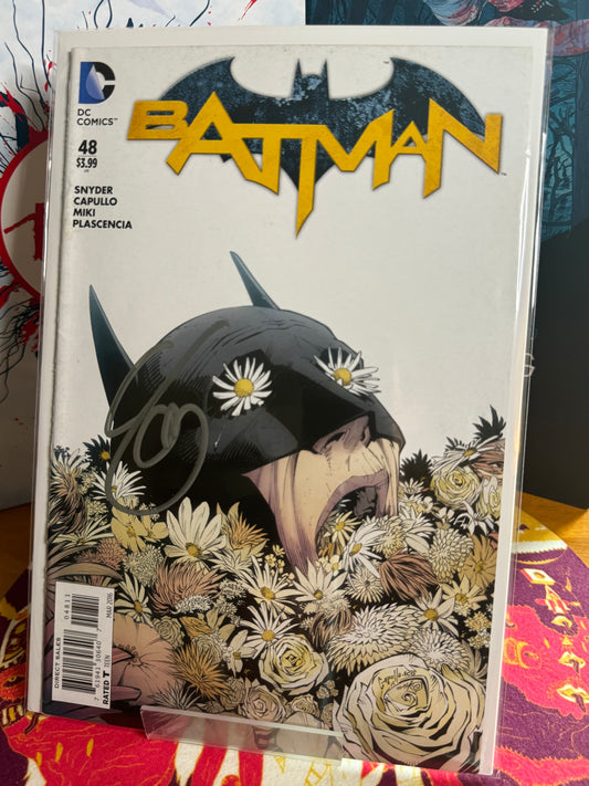 Batman #48 signed by Scott Snyder