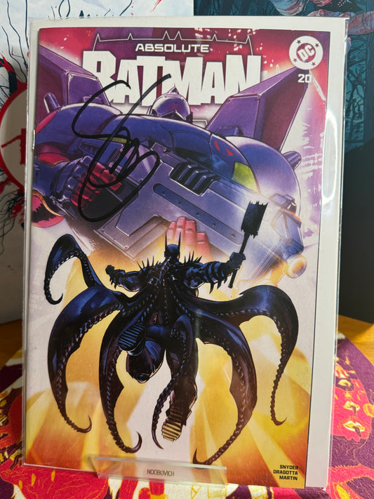 Absolute Batman #20 signed by Scott Snyder