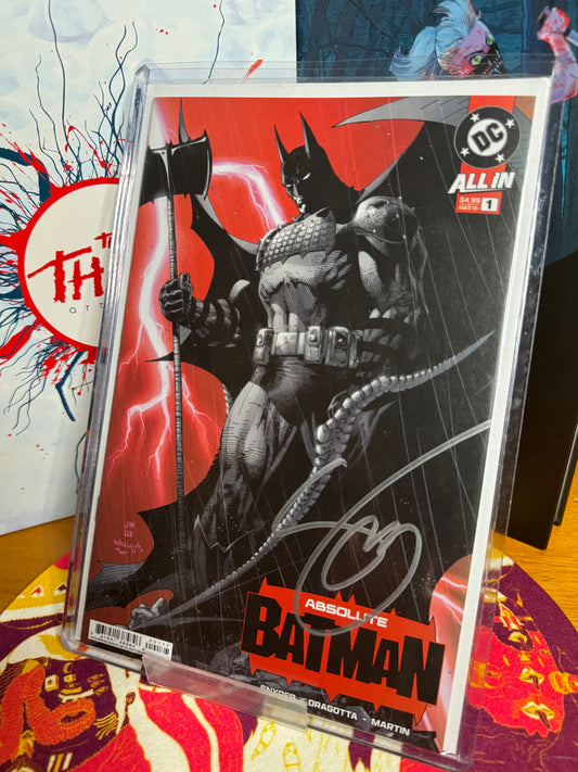 Absolute Batman #1 signed by Scott Snyder