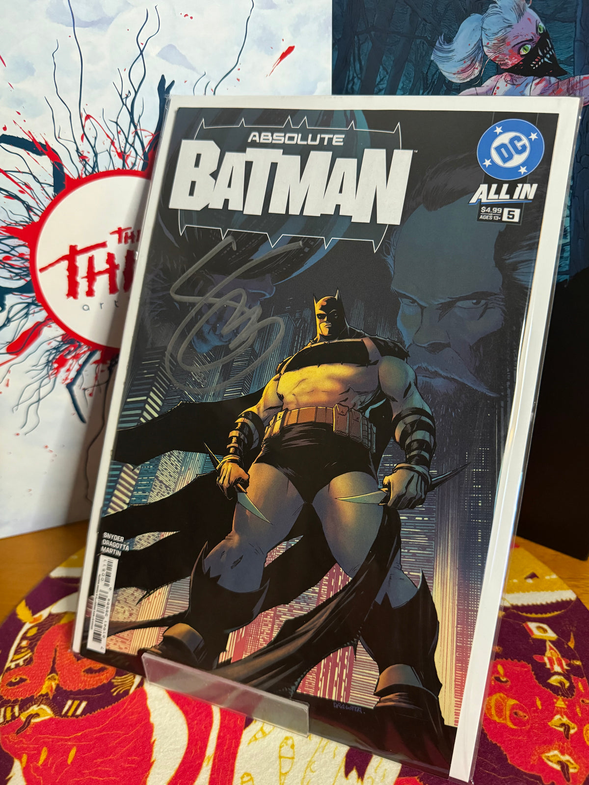 Absolute Batman #5 signed by Scott Snyder