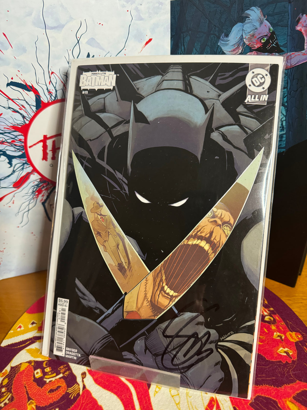 Absolute Batman #19 signed by Scott Snyder