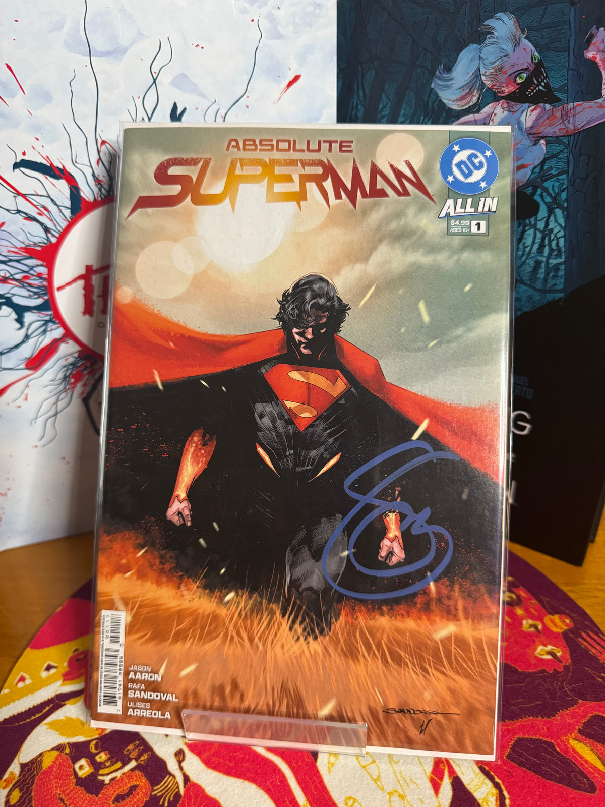 Absolute Superman #1 signed by Scott Snyder